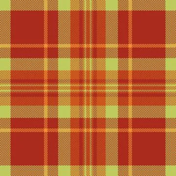 Retro pattern textile vector, square check plaid tartan. Exotic background .. Stock Illustration