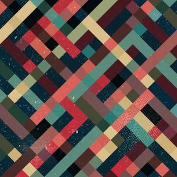 Retro pattern vector Stock Illustration