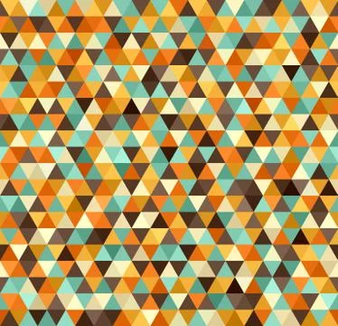 Retro pattern. Vector seamless vintage background Illustrazione stock