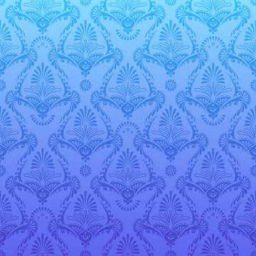 Retro pattern in vintage style Illustrazione stock