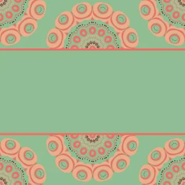 Retro patterns background Stockillustratie
