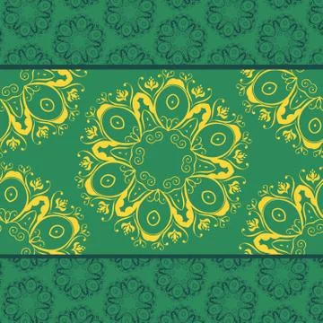 Retro patterns background Stock Illustration