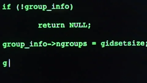 Retro pc with loading code console, programmer making scripts, green basic Stock Footage 272623713