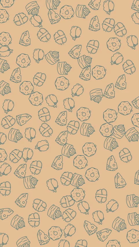 Retro peach background with subtle scattered teal abstract dotted pattern t.. Stockbeeldmateriaal 339992596