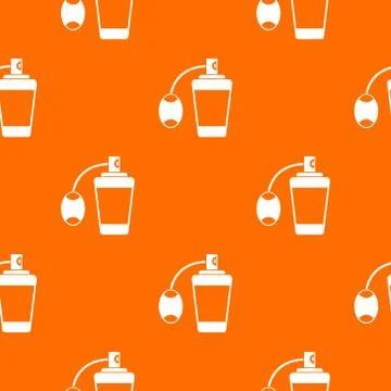 Retro perfume pattern seamless Stock Illustration
