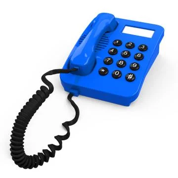 The retro phone Stock Illustration