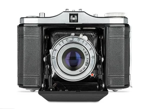 Retro photo camera Stock Photos