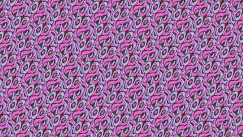 Retro Pink Lavender Morphing Abstract Pattern 스톡 동영상 330846990