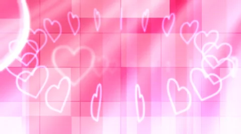 Retro pink love Stock Footage
