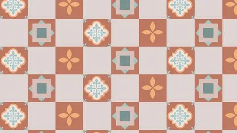 Retro pink waves background Stock Illustration