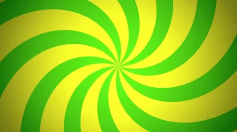 Retro Pinwheel, Green (30fps) Stock Footage 10949279