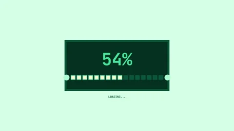 Retro pixel art loading bar progress indicator animation	 Vidéo 348441804