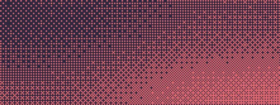 Retro pixel bitmap gradient texture. Colorful noise pattern with arcade gam.. Illustrazione stock