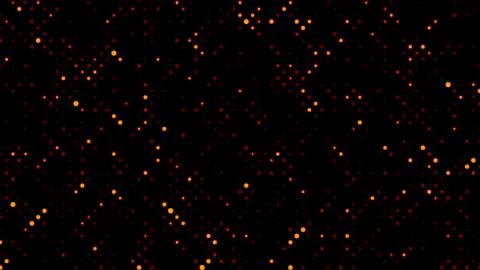 Retro pixel computer generated abstract background, 3D render backdrop, grid  イラスト素材