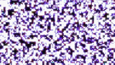 Retro pixel Matrix, Abstract motion background, Seamless 4K loop video animation Stock Footage 133596297