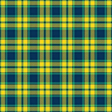 Retro plaid pattern in seamless vector style. Ideal for fabric printing, fa.. Stockillustratie