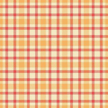 Retro plaid texture seamless, jacket pattern vector check. Valentine fabric.. 库存插图