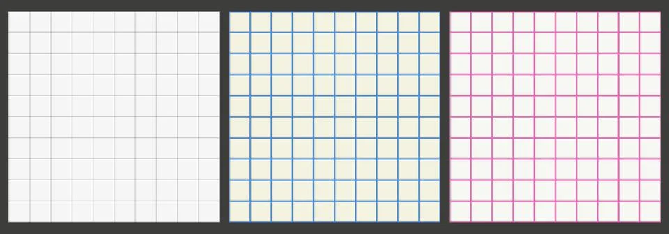 Retro pool tile background set. Ceramic pattern collection with vintage mos.. Stock Illustration
