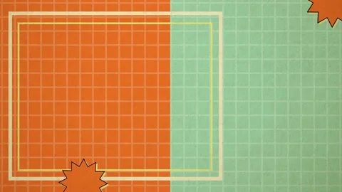 Retro pop art background 2. with in transition Stock Footage 200919014