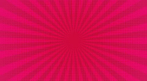 Retro pop art comic background lightning blast halftone dots. Cartoon or book Illustrazione stock