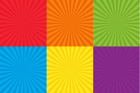 Retro pop art comic background lightning blast halftone dots. Cartoon or book Illustrazione stock