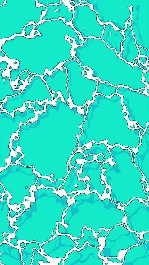 Retro pop ocean loop Stock Footage 311904292