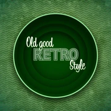 Retro postcard background with space for message Stock Illustration