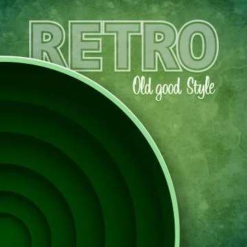 Retro postcard background with space for message Stock-Illustration