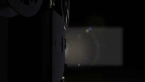 RETRO projector Video stock 81562883