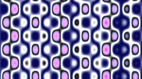 Retro psychedelic abstract repeating background design, vibrant geometry pa.. Stock Footage 342206998