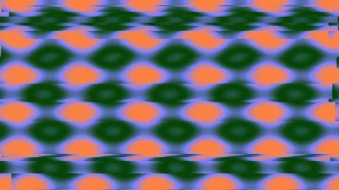 Retro psychedelic seamless geometry background pattern in vibrant teal and .. Stock Footage 341056179