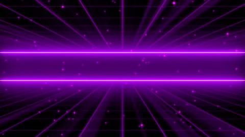 Retro purple grid cyber background loop Stock Footage 240324127