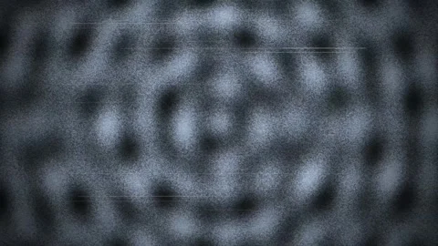 Retro Radar Sonar Screen with Heavy TV Static Noise Stock Footage 342016299