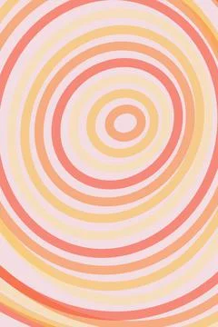 Retro Radial Circles Pattern Stock Photos