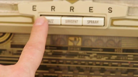 Retro Radio. Stock Footage 49539029