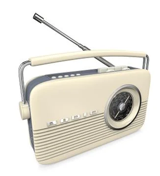 Retro Radio. Stock Illustration