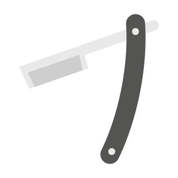 Retro razor clip art vector illustration Illustrazione stock