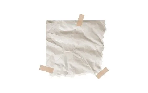 Retro realistic torn paper or newspaper note sheet vector. Tattered piece Stock Illustration