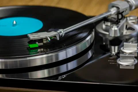 Retro record player Stock Photos