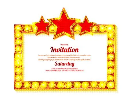 Retro rectangular banner sign with frame Stock Illustration