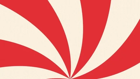 Retro red rays pattern. Pop art style Stock Footage