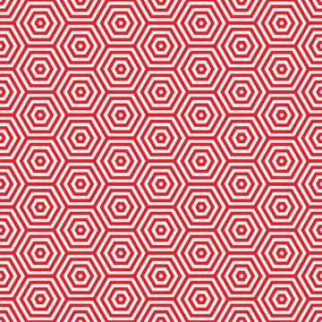 Retro red seventies pattern Retro red seamless pattern background Copyrigh... Stock Photos