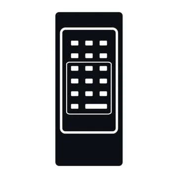 Retro Remote Control Icon, Vector Illustration Stock Illustration
