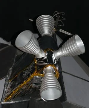 Retro Rockets on Lunar Module Stock Photos