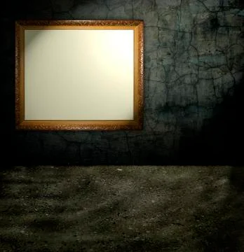 Retro room Stock Illustration