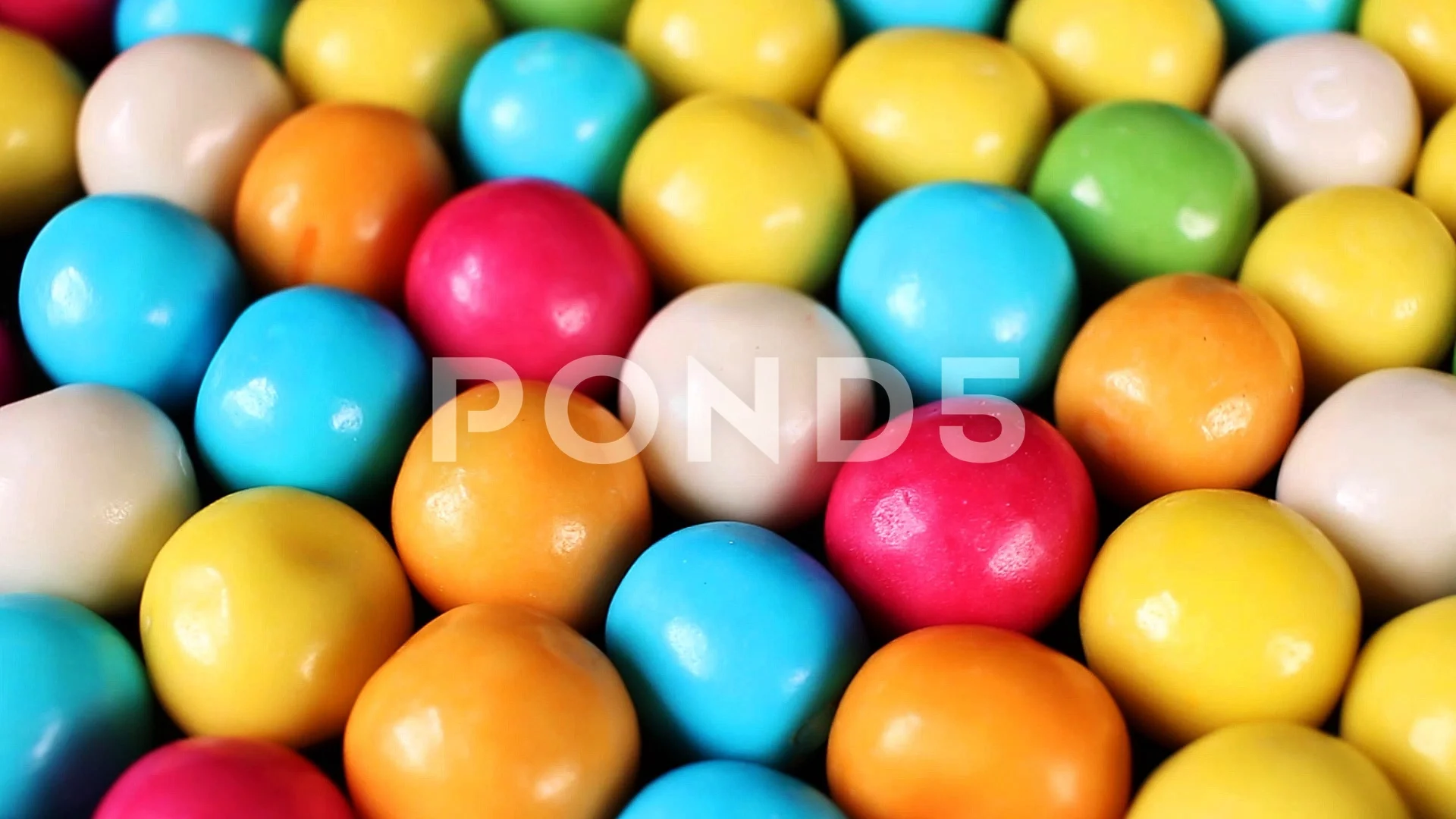 round bubble gum