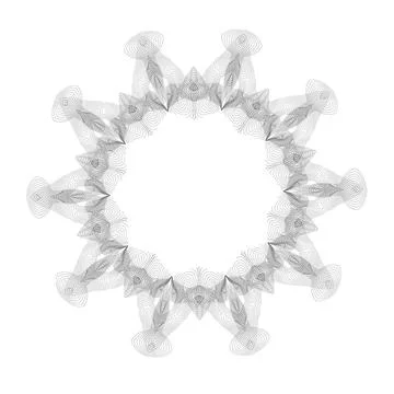 Retro Round Frame Retro Round Frame Isolated on White Background Copyright... Stock Photos