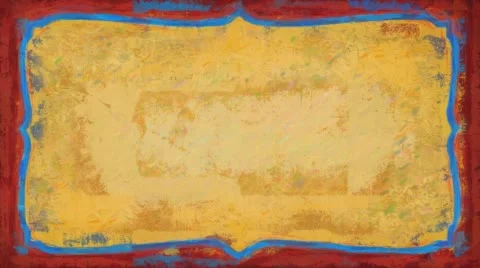 Retro Rustic Abstract Frame With Moving Paint Stock-Footage 66312043