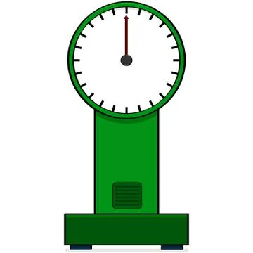 Retro scale Stock Illustration