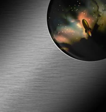 Retro sci fi Stock Illustration